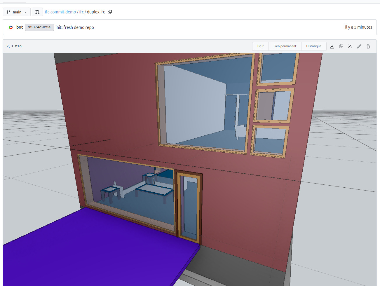 Duplex model on the forge
