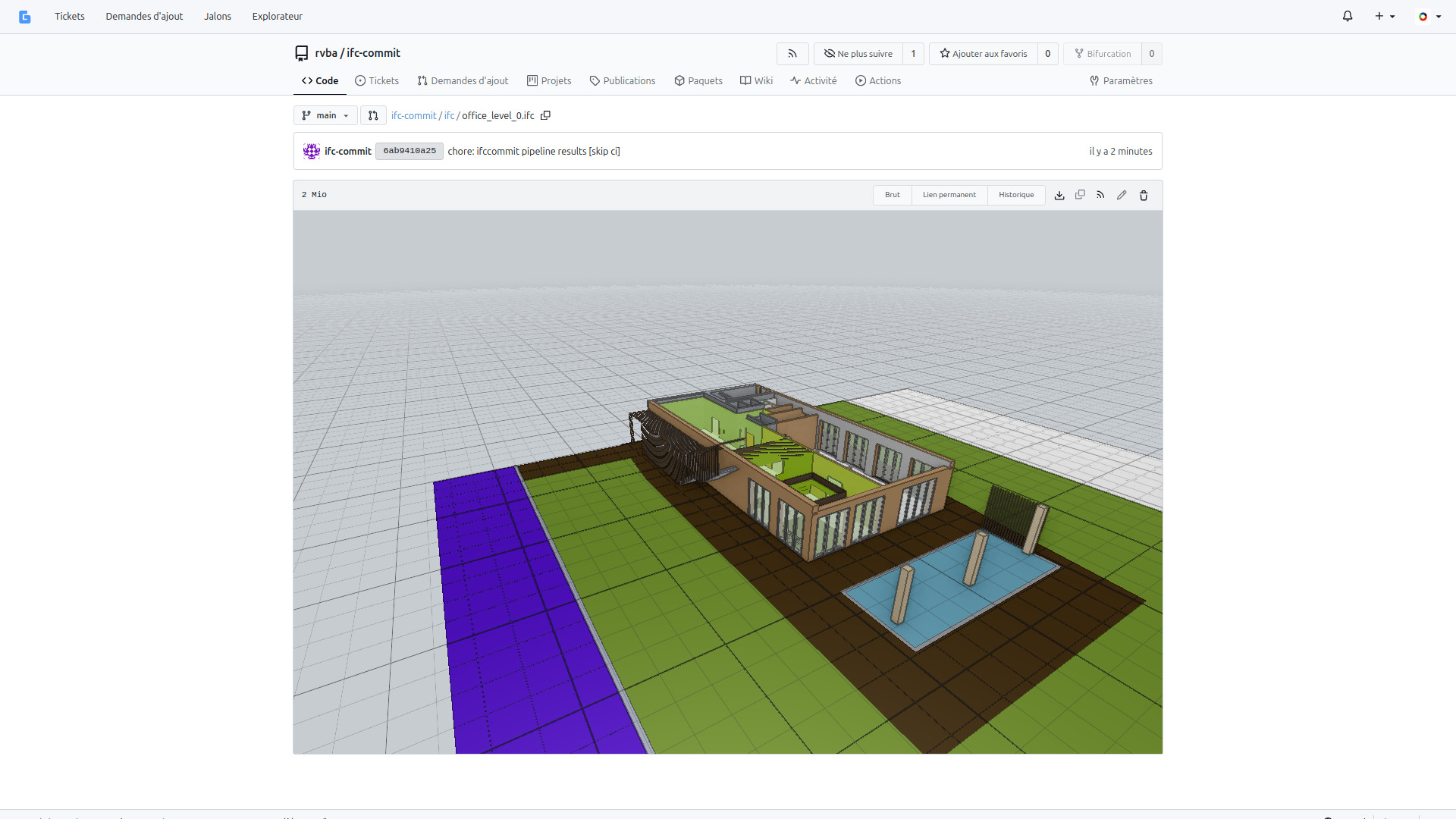 office_level_0.ifc on the forge
